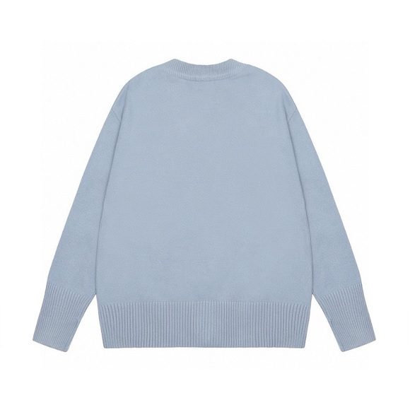 Ami Sky Blue Cardigan with Heart Detail - Picture 8 of 8